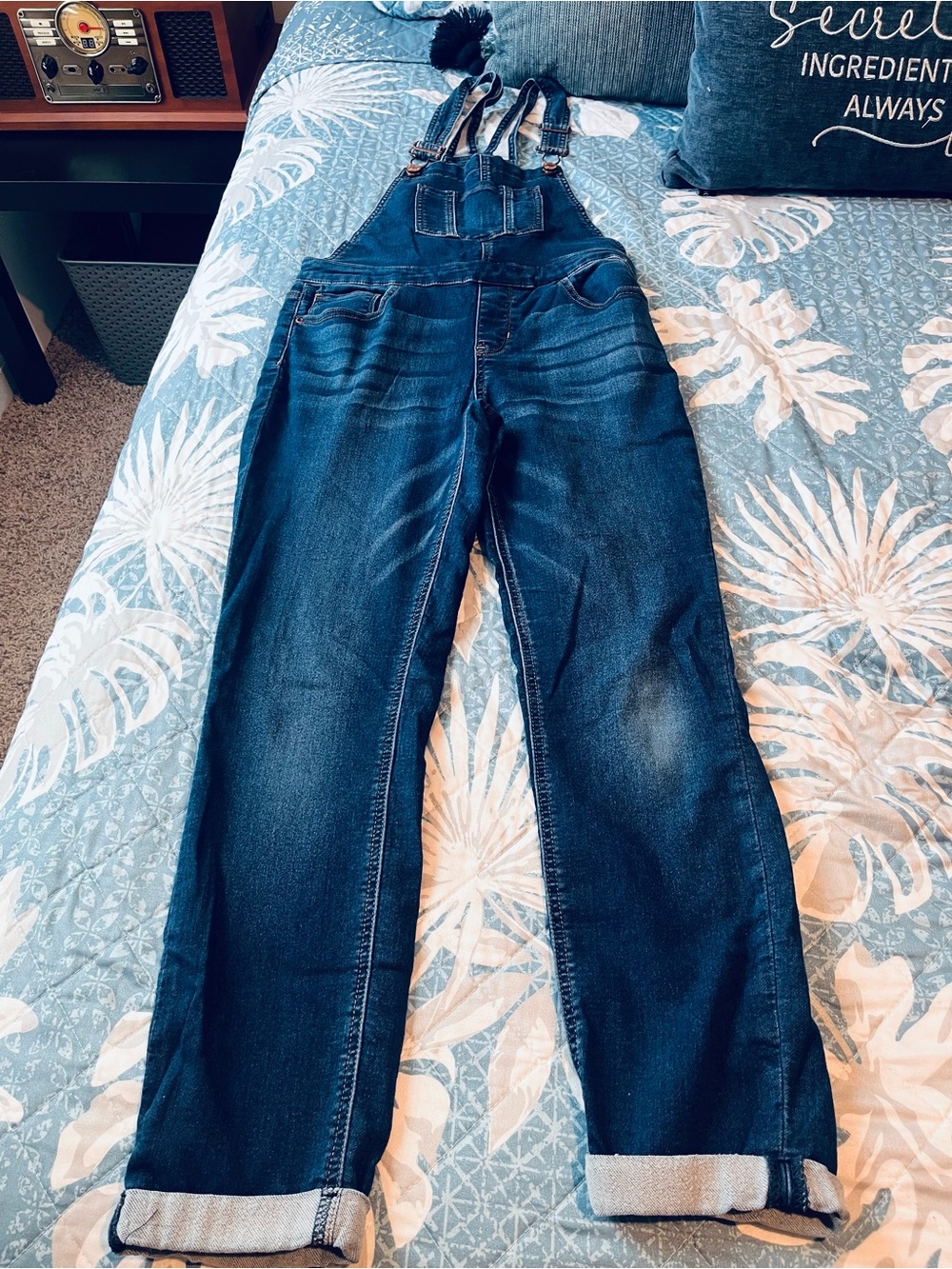 Girls Vanilla Star Jeans Imperial Star Girls Overall Adjustable Waistband